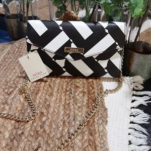 New Trina Turk crossbody handbag purse multicolor